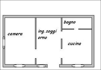 Casa arredata Ovest