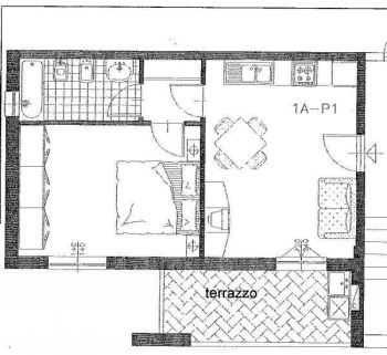 Appartamento affitto Firenze - Planimetria