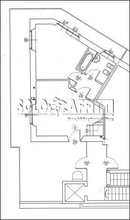 Attico con balcone e terrazzo Pozzo strada