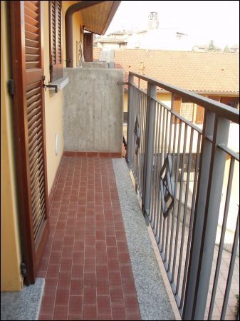Mansarda con balcone Centro