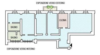 Casa con balcone Centro storico - duomo - Planimetria