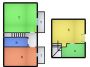 Appartamento con terrazzo e balcone