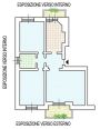 Appartamento con garage e balcone San siro -