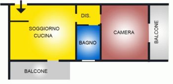 Appartamento con balcone e garage Ozzano dell'emilia
