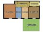 Casa studenti con terrazzo Tiburtina - colli