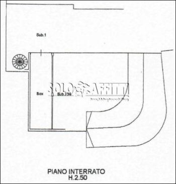 Trilocale con balcone e garage Curno