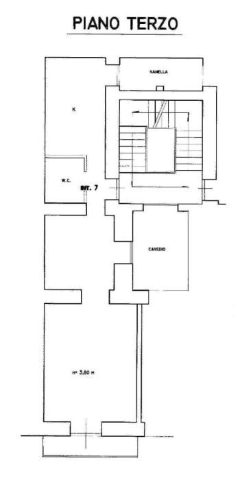 Trilocale San ferdinando - Planimetria