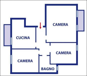 Appartamento arredato con garage Ovest - Altre fotografie