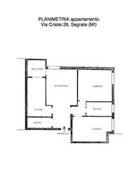 Appartamento con garage e terrazzo Segrate - Terrazza