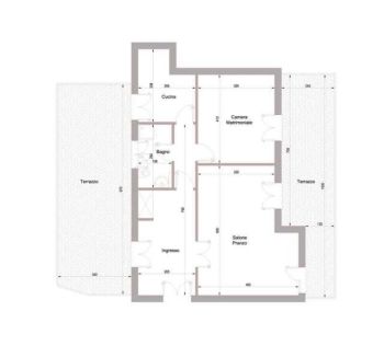 Appartamento Appio tuscolano - Planimetria