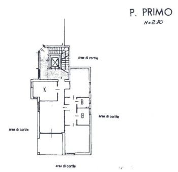 Casa Cerchia circonvallazione - Planimetria