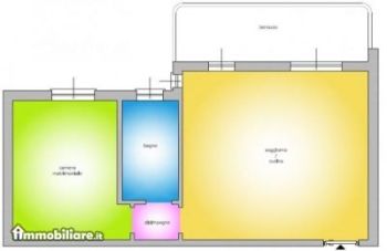 Appartamento arredato con terrazzo Senago