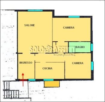 Appartamento con balcone Emilia levante