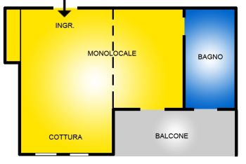 Monolocale affitto Bologna