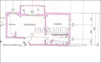 Bilocale con garage e balcone Parco