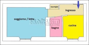 Monolocale affitto Roma