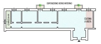 Appartamento affitto Milano - Planimetria