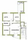 Trilocale arredato con giardino Via bologna