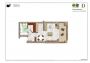 Casa con terrazzo e aria condizionata