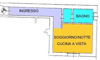 Monolocale Mm marelli - Planimetria