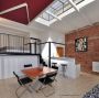 Loft arredato con aria condizionata