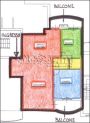 Trilocale con balcone e garage Bricherasio