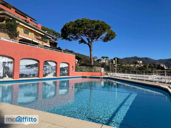 Bilocale arredato con piscina Rapallo